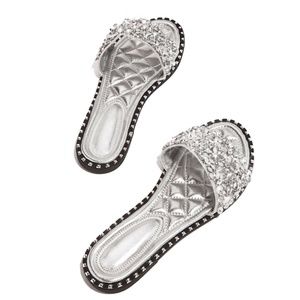 Wild Diva Shoes - NEW🔥 Sparkling Rhinestone Crystal Slide Flip Flop Wild Diva Shoes - NEW🔥 Sparkling Rhinestone Crystal Slide Flip Flop